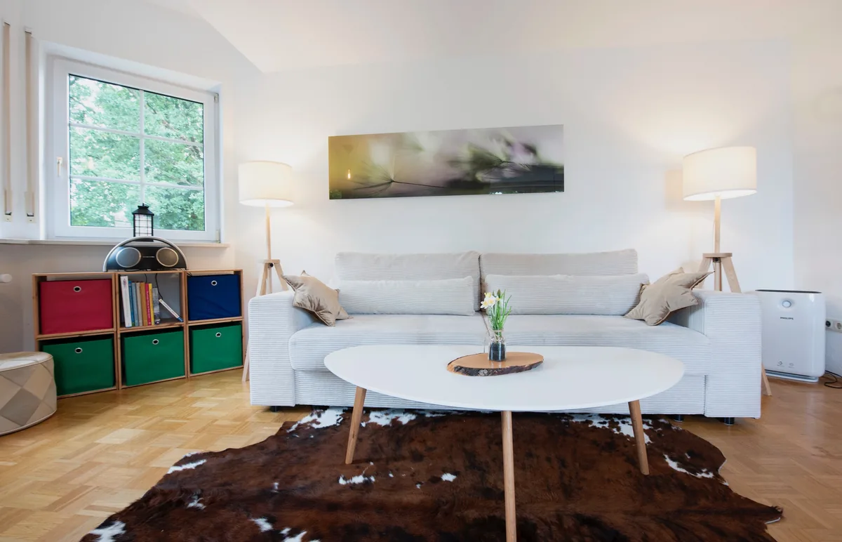 Heideidyll Wohnzimmer